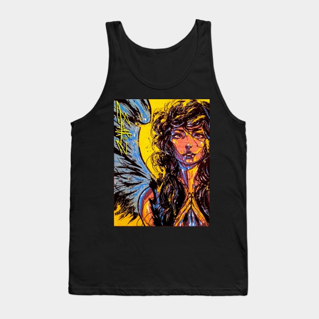 Angel Tank Top by SuarezArt